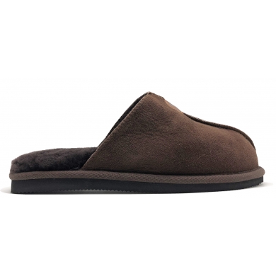 Thies Sheepskin Slipper Brown Men's Slippers